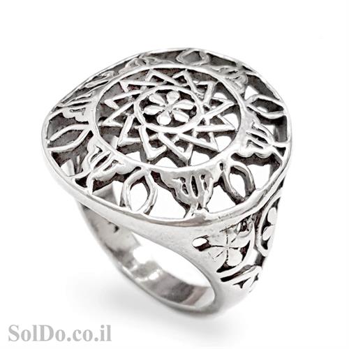 טבעת מעוצבת מכסף RG6015 | תכשיטי כסף 925 | טבעות כסף