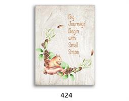 סט של 3 תמונות השראה מעוצבות לחדר תינוקות, ילדים 06