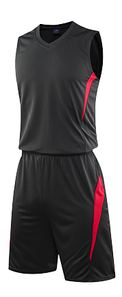 תלבושת כדורסל בעיצוב אישי Black דגם #6009