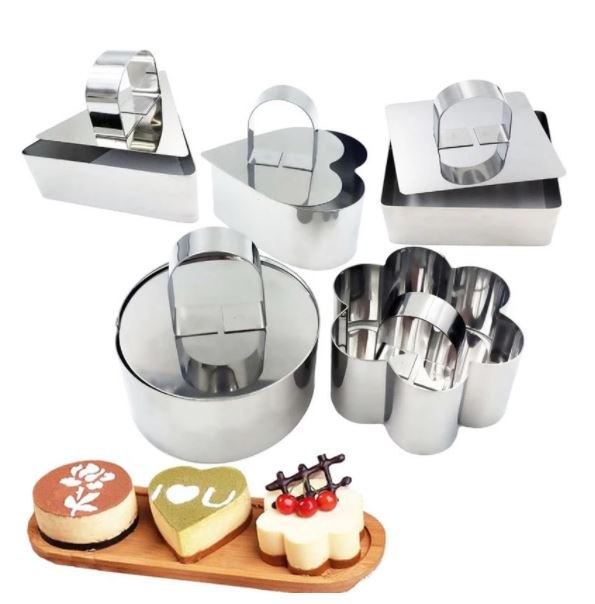 שבלונות לאפיית עוגות אישיות - 5 צורות