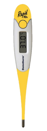 מדחום דיגיטלי גמיש 10 שניות מתאים לתינוקות וילדים צבעוני