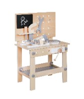 W03D076E-שולחן כלי עבודה מעץ לילדים-צעצועץ-קפיץ קפוץ