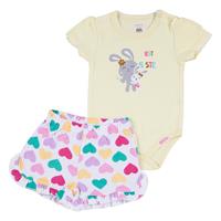 חליפת בגד גוף ארנבונים