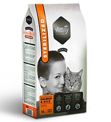 Amity פרימיום סלמון ואורז 10 ק"ג