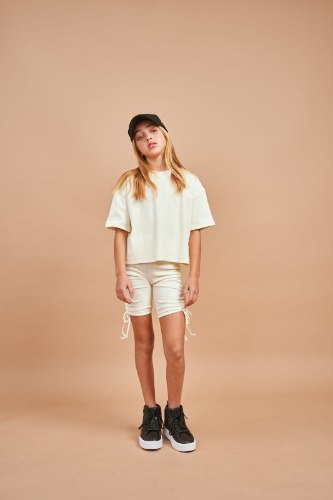 חליפת לוליפופ שמנת - DANA SIDI GIRLS