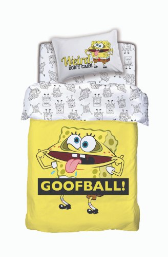 סט מצעי ילדים יחיד 90/200 -  בוב ספוג