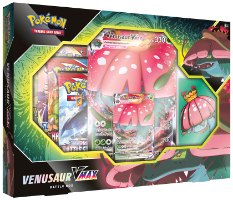 קלפי פוקימון מארז וינזאור וימקסס Pokemon TCG: Venusaur VMAX Battle Box