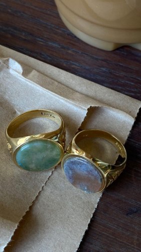 טבעת X חותם זהב