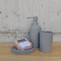 סט אמבטיה ארנסטו לייט גריי