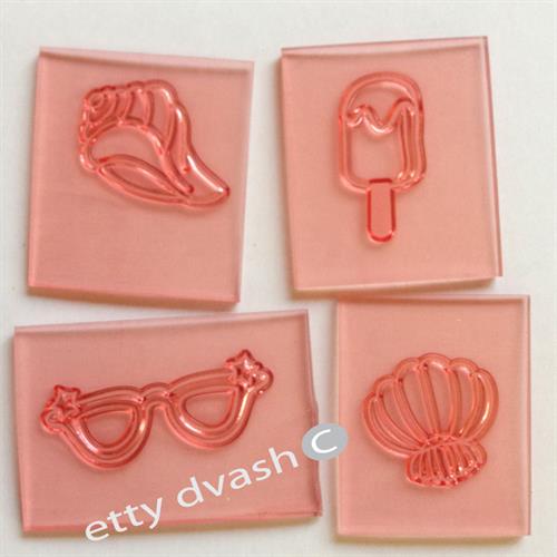 סט חותמות קטנטנות לקישוט