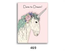 סט של 3 תמונות לחדר בנות, ילדות ונערות דגם 012