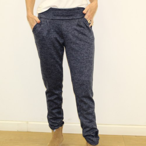 שרוואל סריג נשים כחול ג'ינס