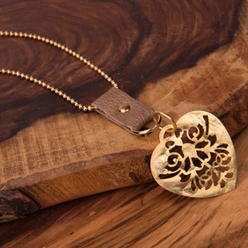 שרשרת פאנק לב ארוכה