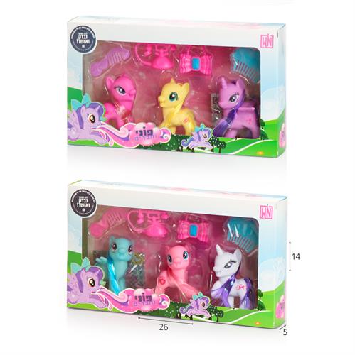 פוני וחברים שלישיית יוניקורן