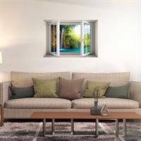 חלון בנישה המפל המשתפך