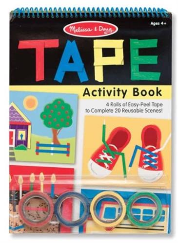 חוברת יצירה בנייר דבק