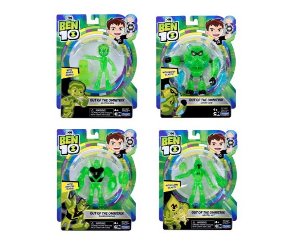 בן 10 דמות בסיסית זוהרת בחושך