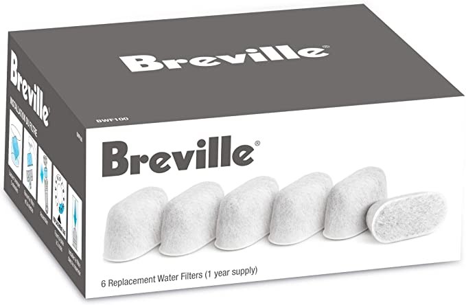 פילטר-סנן מים 6 יח' למכונות קפה מבית BREVILLE ברוויל דגם BWF100