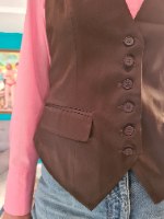 וסט אלגנטי ומבריק מידה L/XL