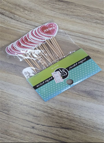 קיסמים מעוצבים באהבה 24 יח'