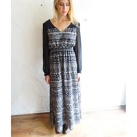 שמלת שרה מודפסת