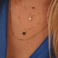 שרשרת זהב חוליות 45-50 סמ 2 מ"מ