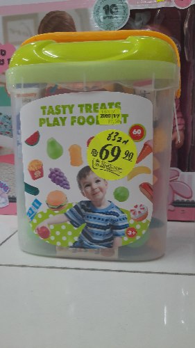 דלי פלסטיק כלי אוכל