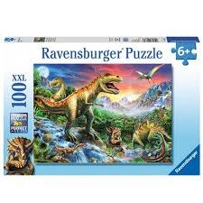 פאזל 100 חלקים - דינוזאורים