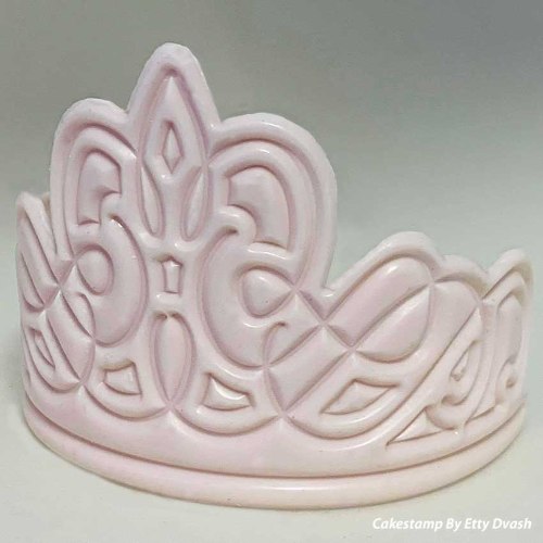 תבנית כתר אגם מידה לבחירה | כתר אגם| תבנית כתר של מלכים| טופר כתר חדש אתי דבש