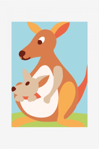 ריקמה לילדים DMC KIDS - קנגורו