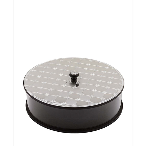 קופסה למצה שמורה משולבת כסף טהור ועץ