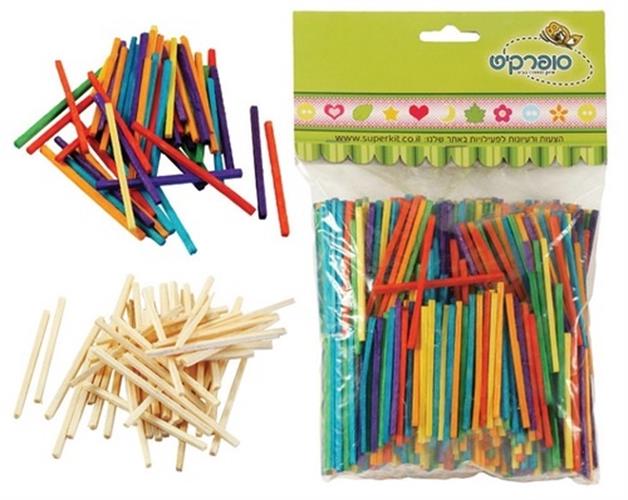 חבילת גפרורים צבעוניים