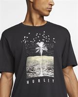 HURLEY SIRO ATHLETICO T-SHIRT- DARK GREY HTR