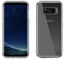 מגן לסמסונג גלאקסי S8 Plus אוטרבוקס סימטרי שקוף Otterbox symmetry Samsung galaxy Skin 78-51252