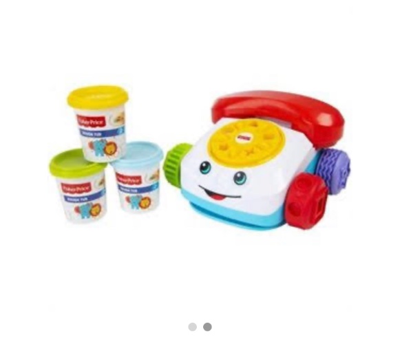 טלפון פיישר פרייס פלוס ערכת בצק לבניה