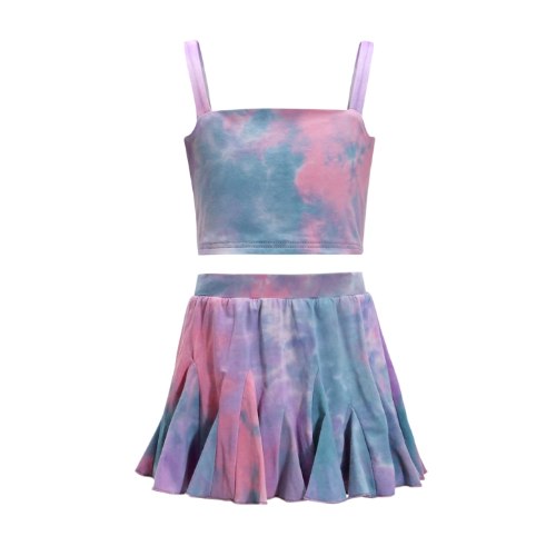 חליפת חצאית VIEW טאי דאי סגול 2-14