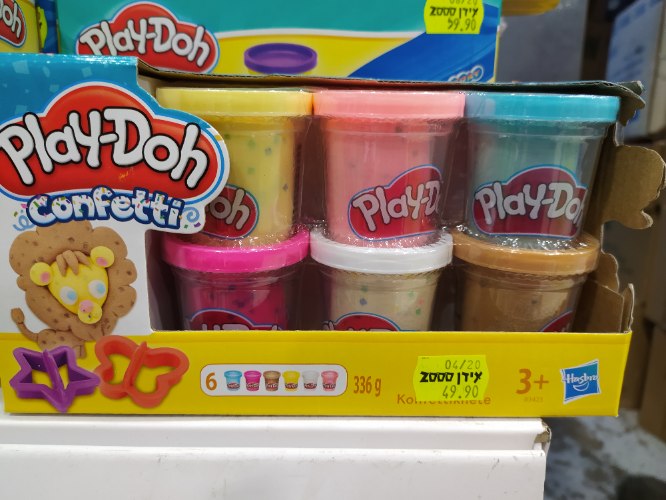 פליידו 6 בצקים