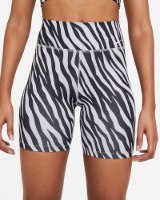 טייץ NIKE צבע לבן/שחור קצר