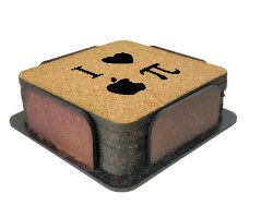 I love apple pie coaster