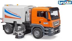 משאית ניקוי רחובות- BRUDER