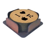 I love apple pie coaster