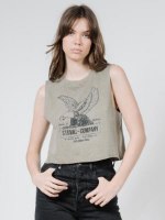 גופית קרופ נשר THRILLS ירוק זית