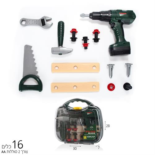 מברגה במזוודה