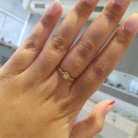 טבעת זהב | טבעת יהלומים | טבעת משובצת יהלומים