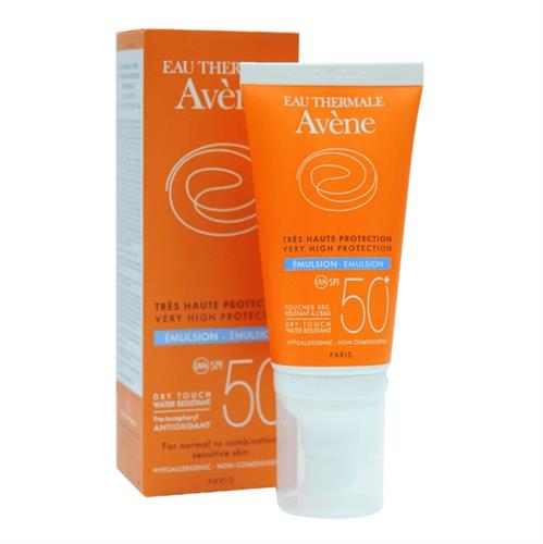 AVENE תחליב הגנה משמש לעור רגיש, רגיל עד מעורב 50 מל  SPF 50