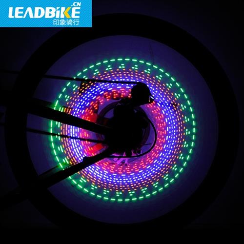 מקרן לד מדליק לגלגל אופניים - 30 עיצובים