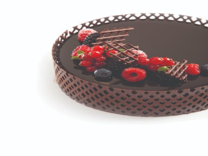 קישוט פס רשת שחור 75 יח'    520*60 מ"מ DOBLA