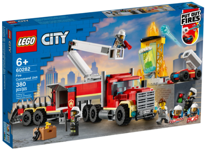 לגו City 60282 יחידת פיקוד אש