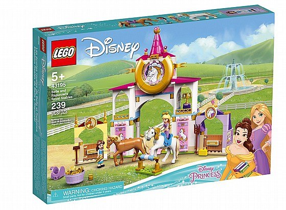 לגו דיסני האורוות המלכותיות של רפונזל ובל 43195