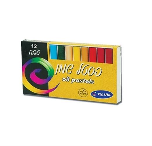 12 יחידות מבעי פסטל עבים אומגה